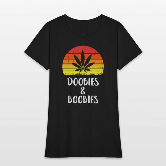 Doobies And Boobies Weed Cannabis 420 Stoner