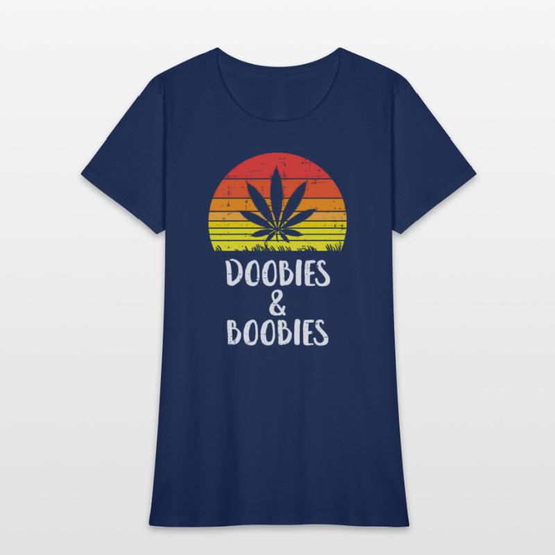Doobies And Boobies Weed Cannabis 420 Stoner