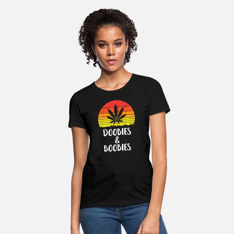 Doobies And Boobies Weed Cannabis 420 Stoner