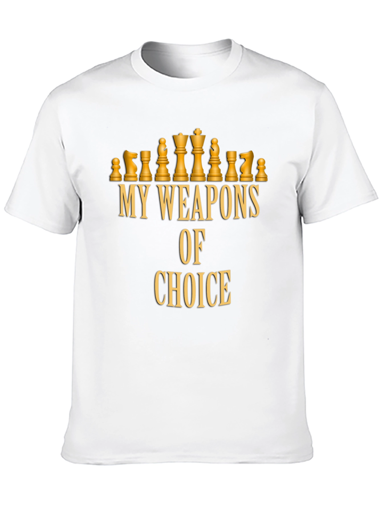 Chess My Weapons of Choice T-Shirt
