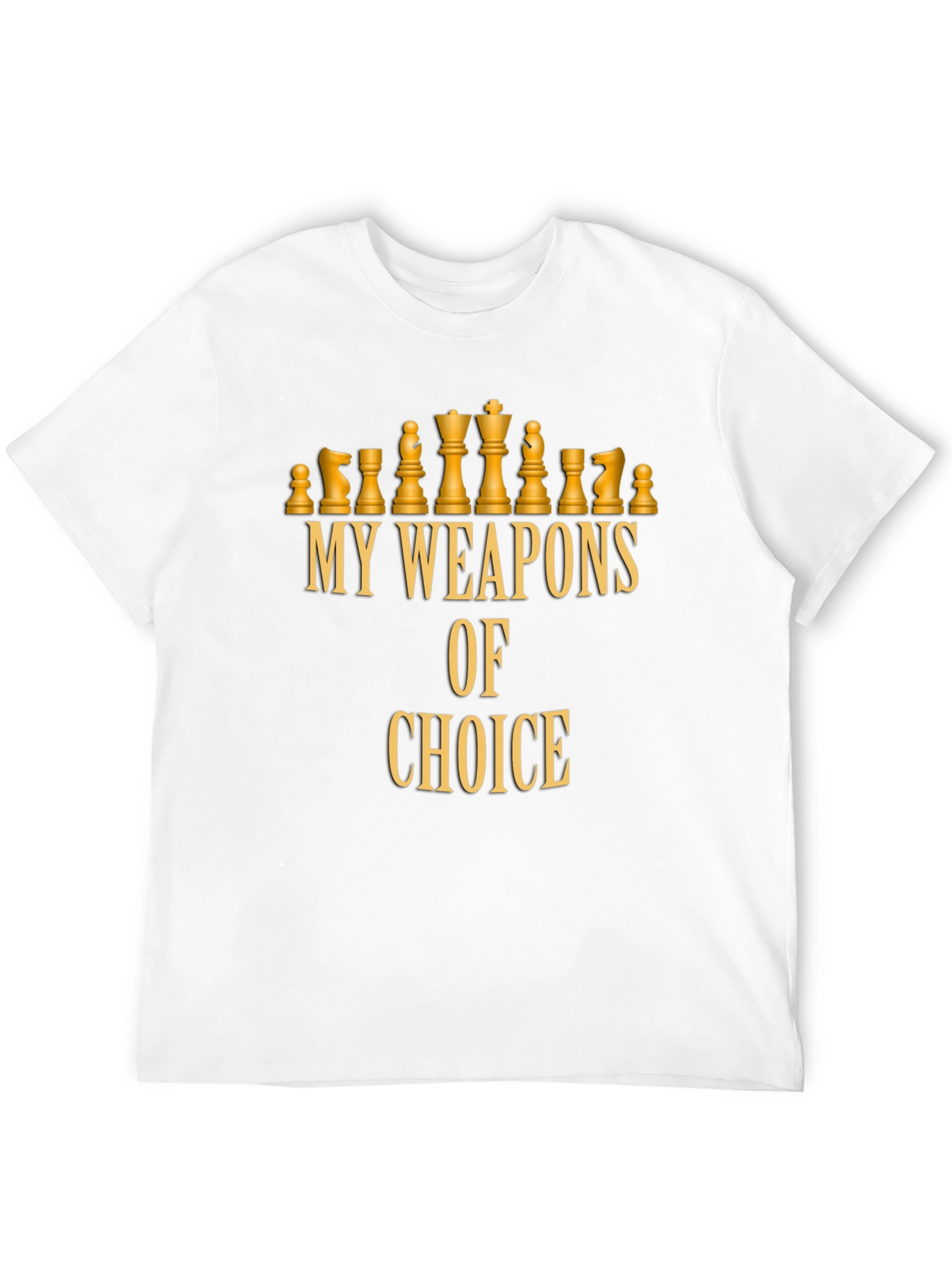Chess My Weapons of Choice T-Shirt
