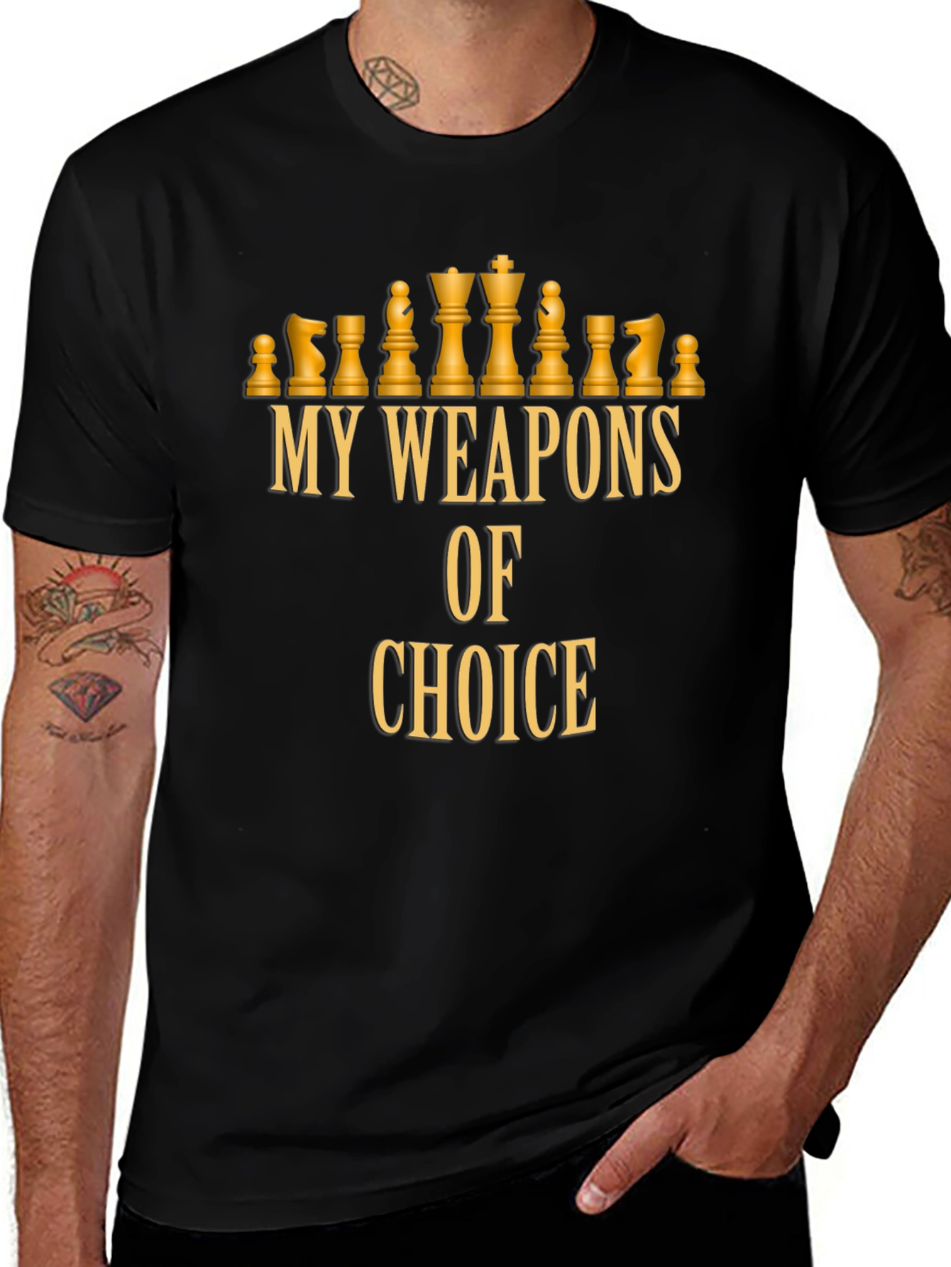 Chess My Weapons of Choice T-Shirt