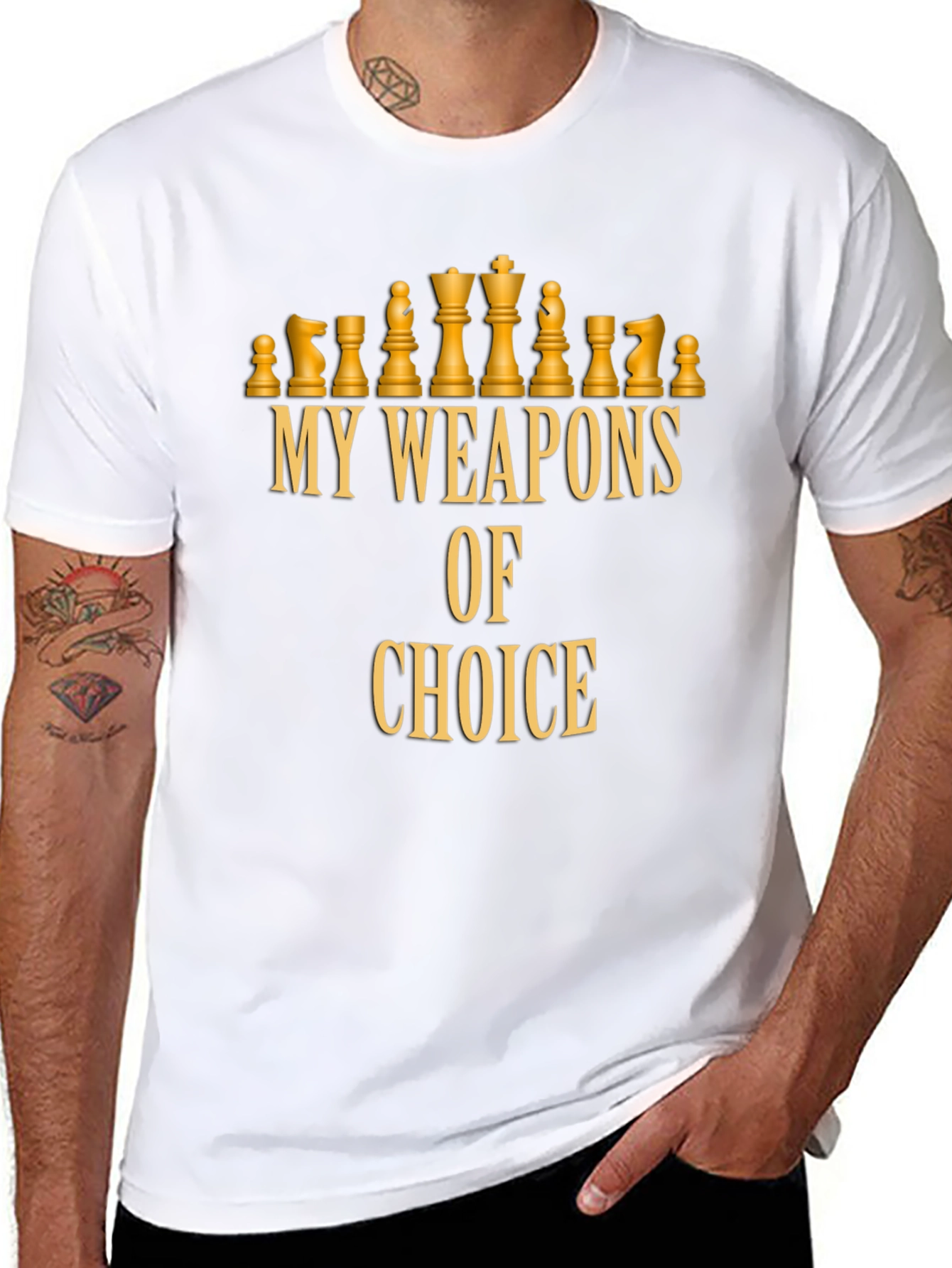 Chess My Weapons of Choice T-Shirt