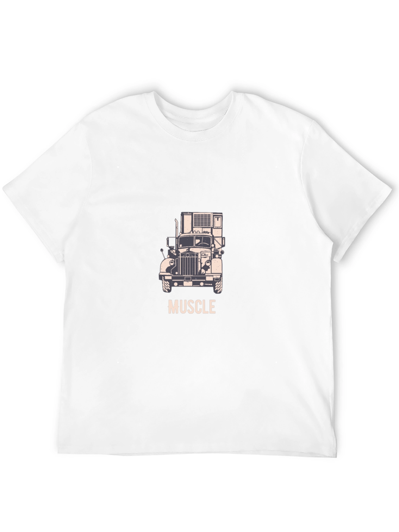 Muscle Truck Graphic Tee - Black