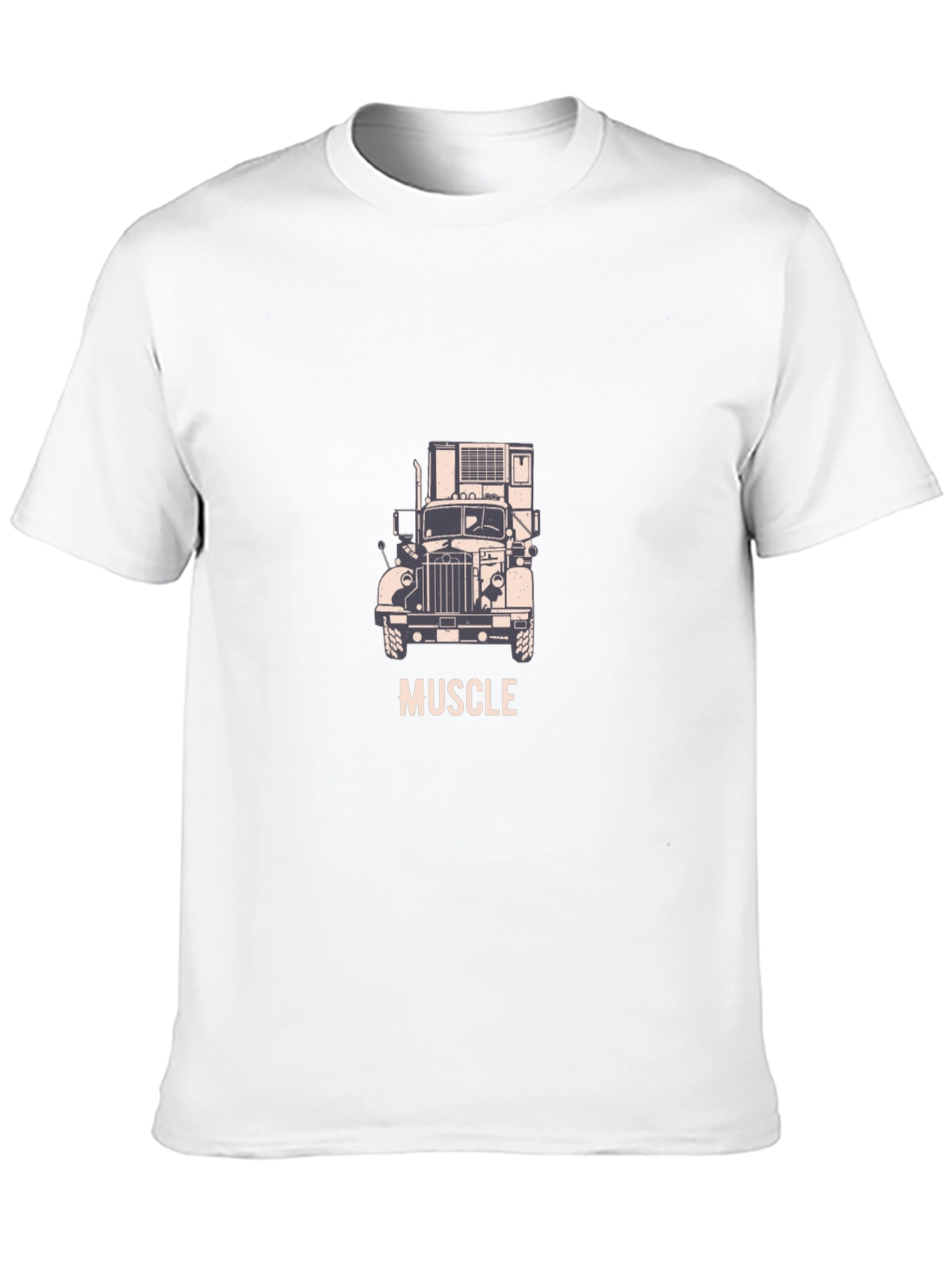 Muscle Truck Graphic Tee - Black