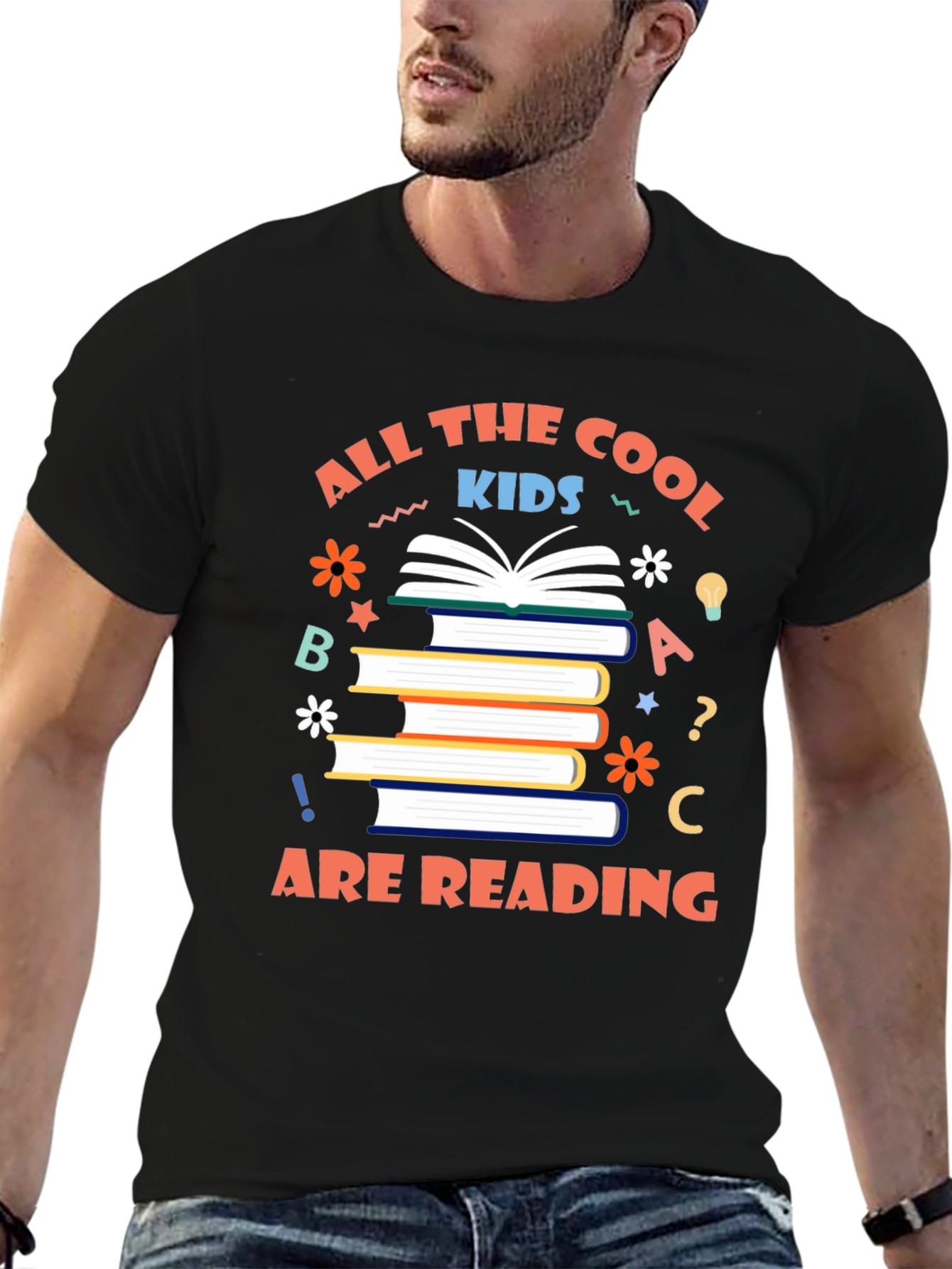 Cool Kids Are Reading Graphic T-Shirt