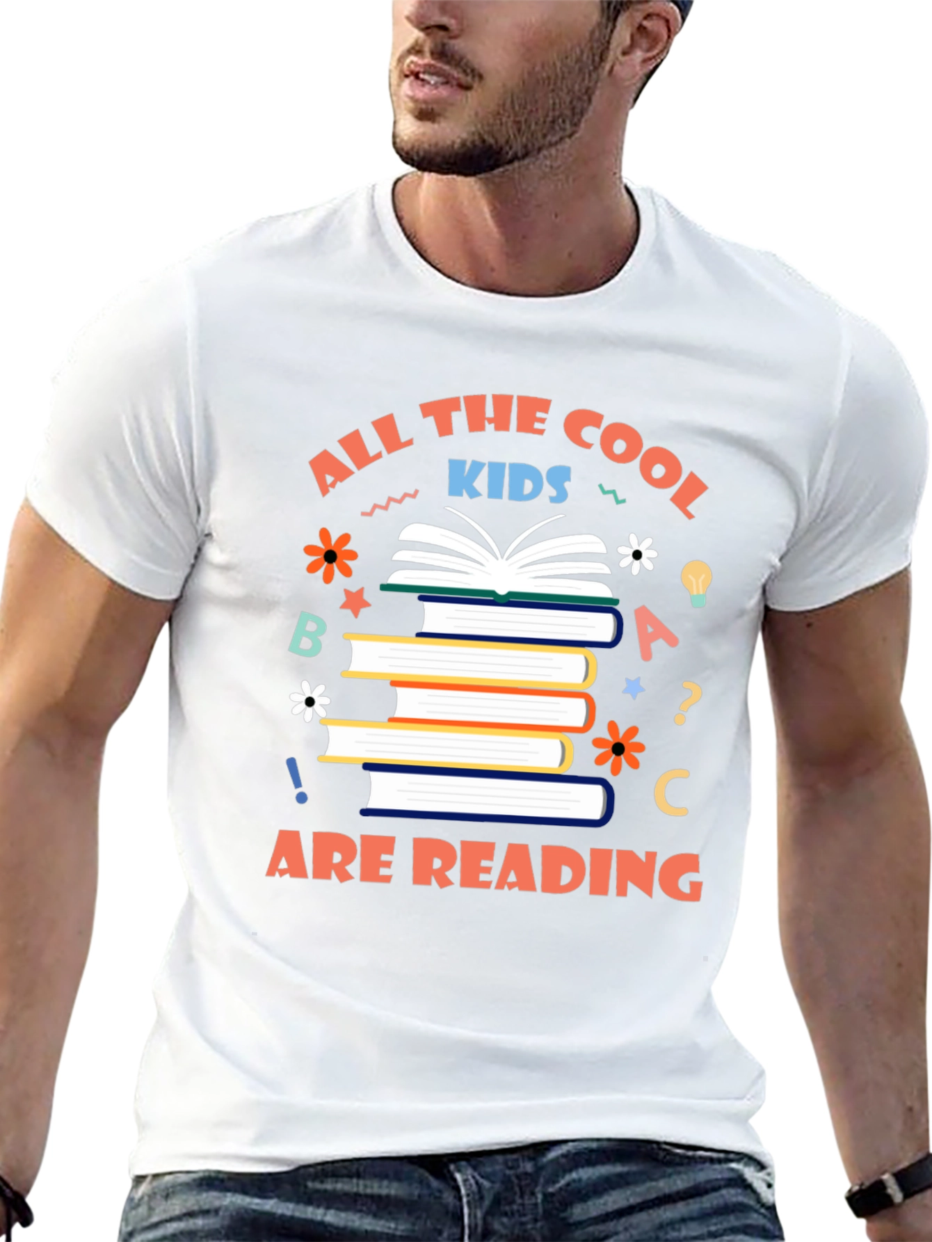 Cool Kids Are Reading Graphic T-Shirt