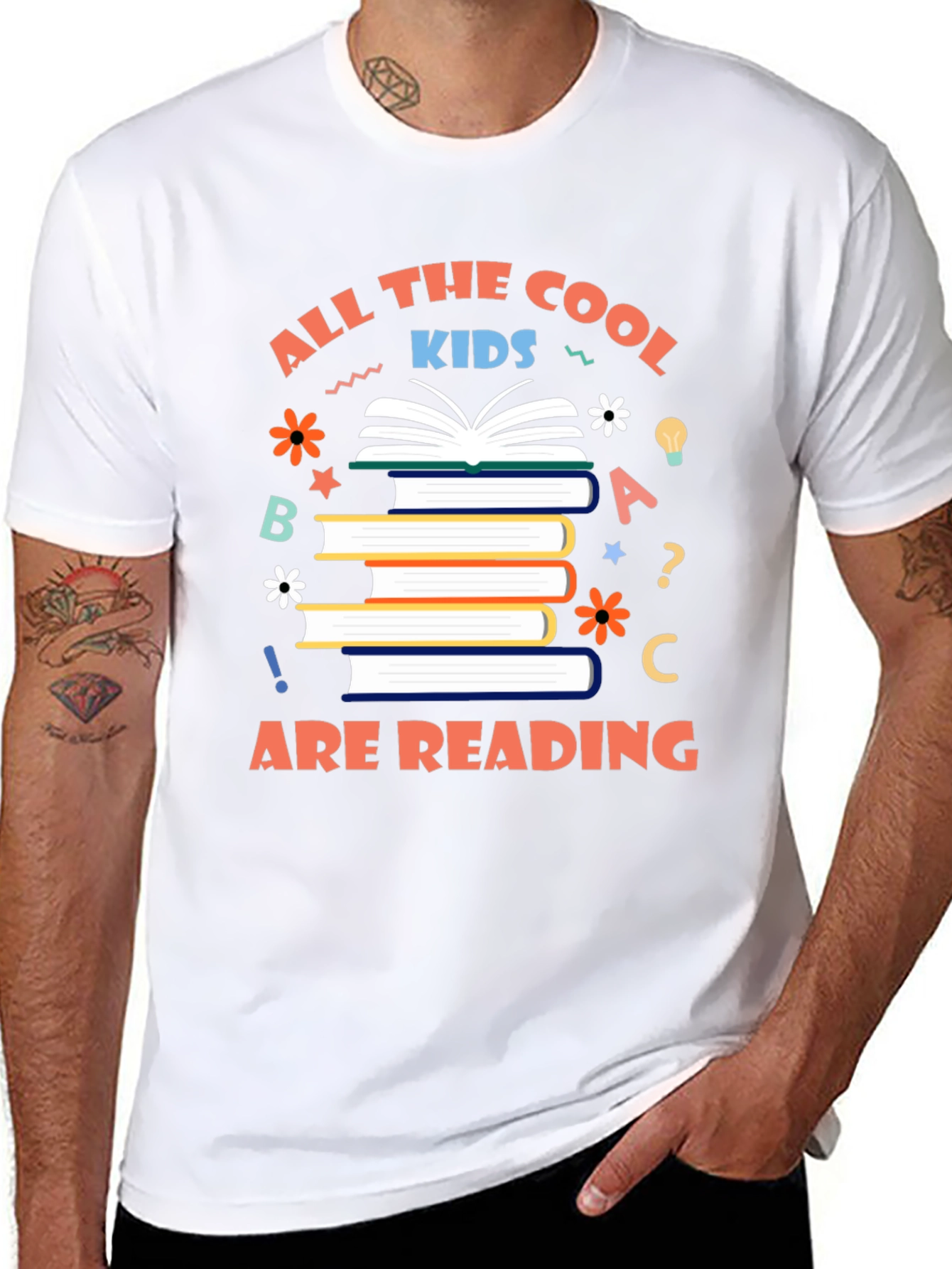 Cool Kids Are Reading Graphic T-Shirt