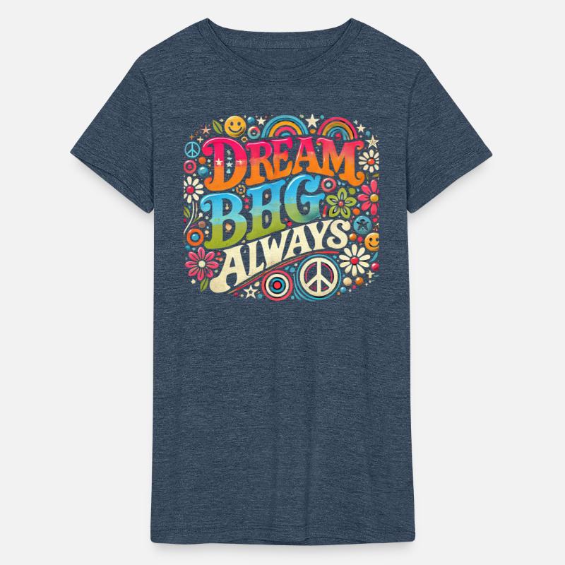 Dream Big Always Retro Inspirational Design