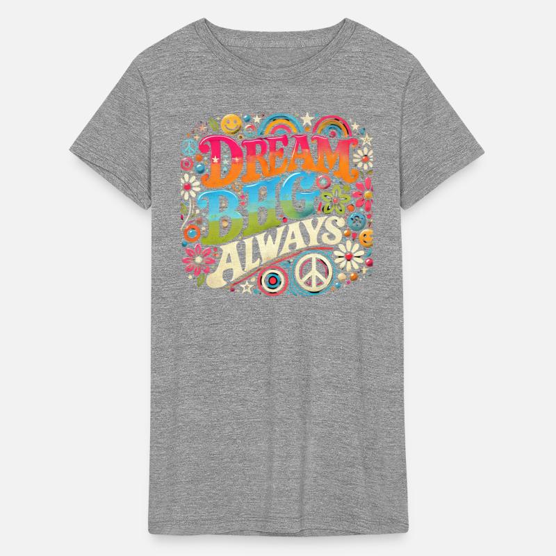 Dream Big Always Retro Inspirational Design