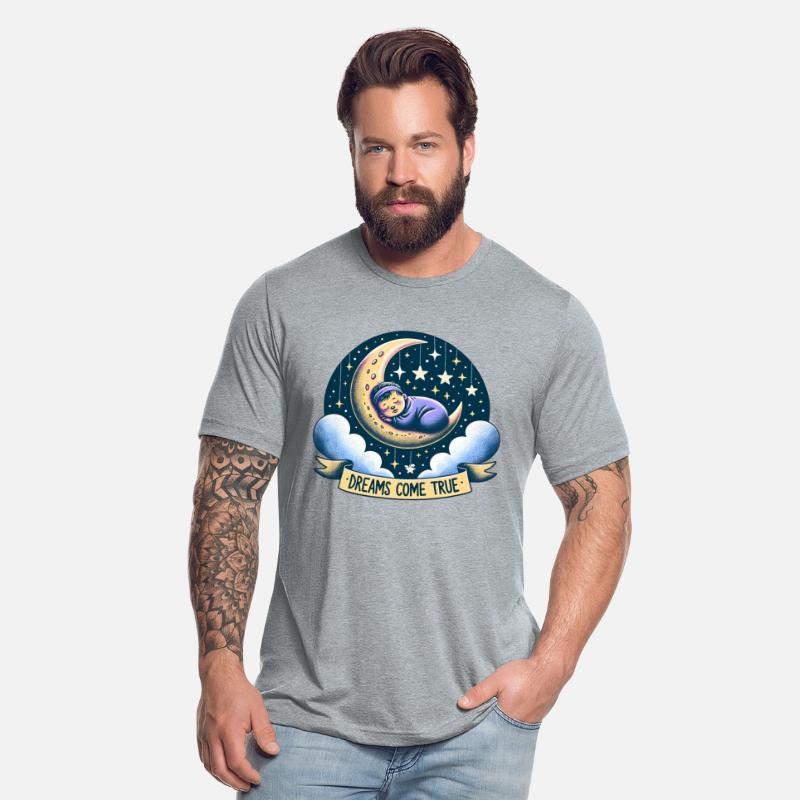 Dreams Come True Under Starry Night Sky