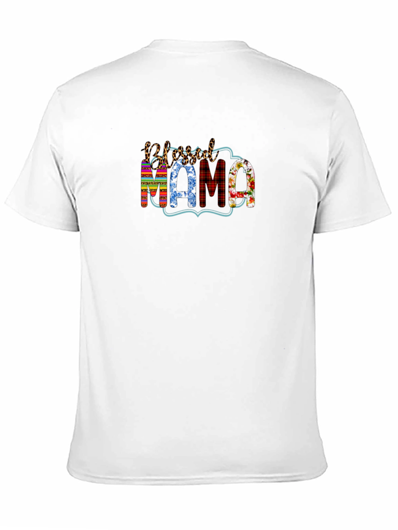 Blessed Mama Graphic Tee - Stylish Comfort