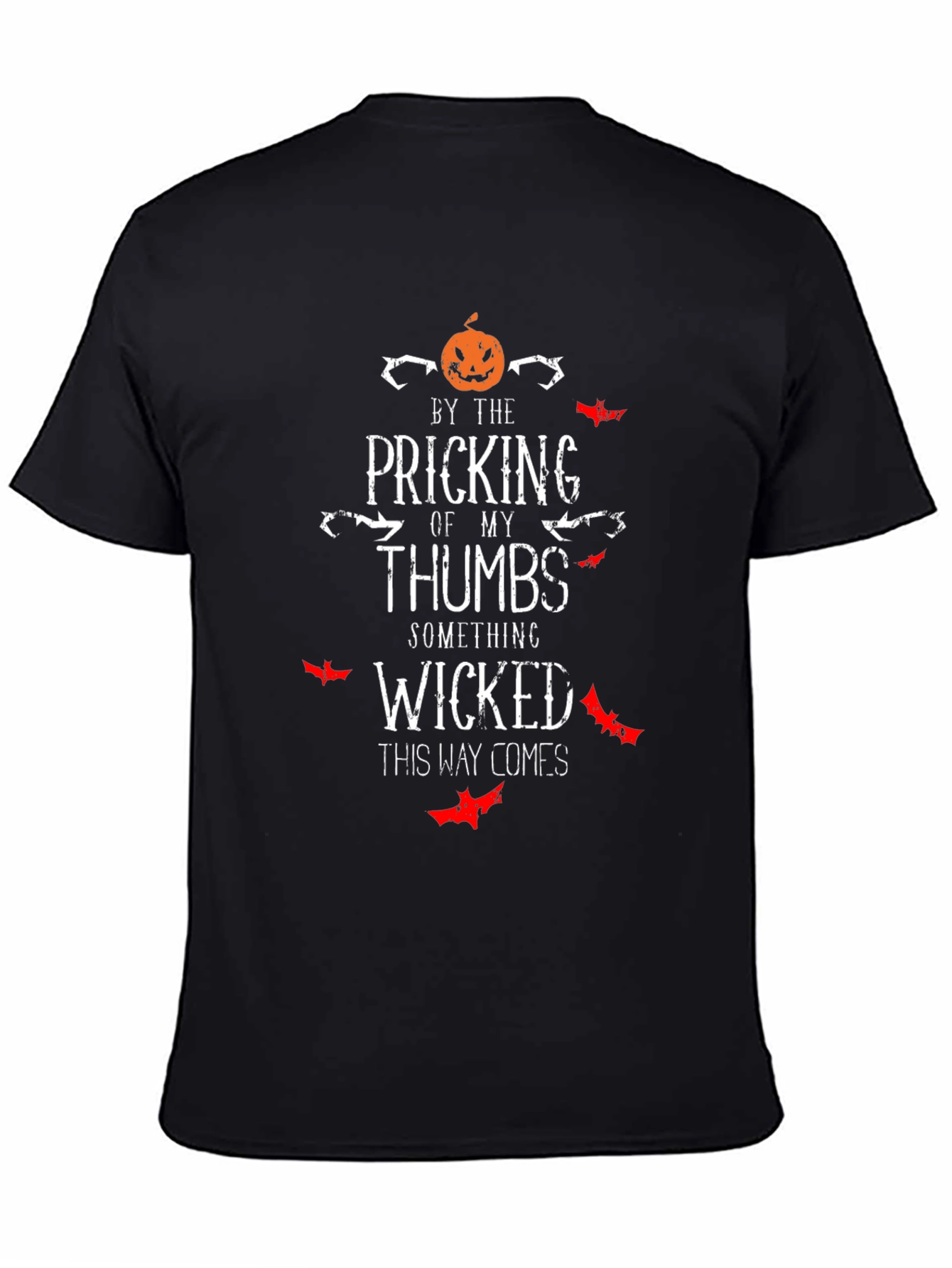Halloween Pricking of My Thumbs Graphic Tee