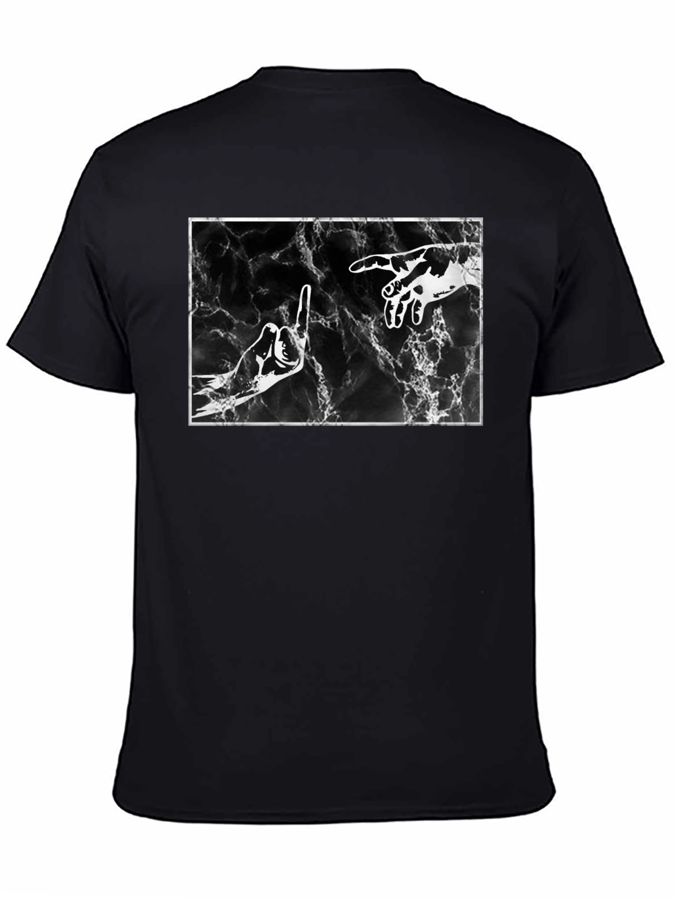 Michelangelo Creation Flip-Off T-Shirt