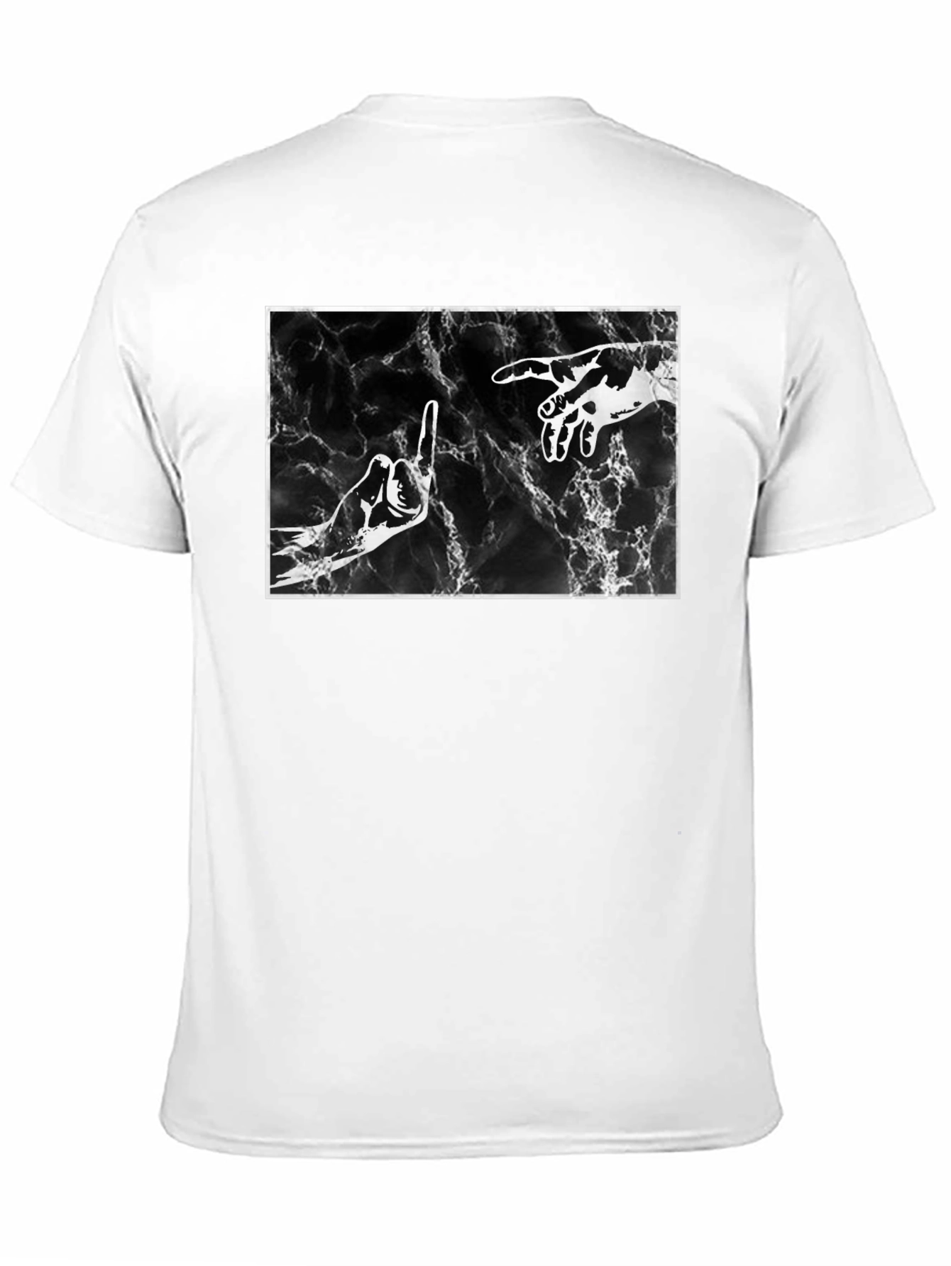 Michelangelo Creation Flip-Off T-Shirt