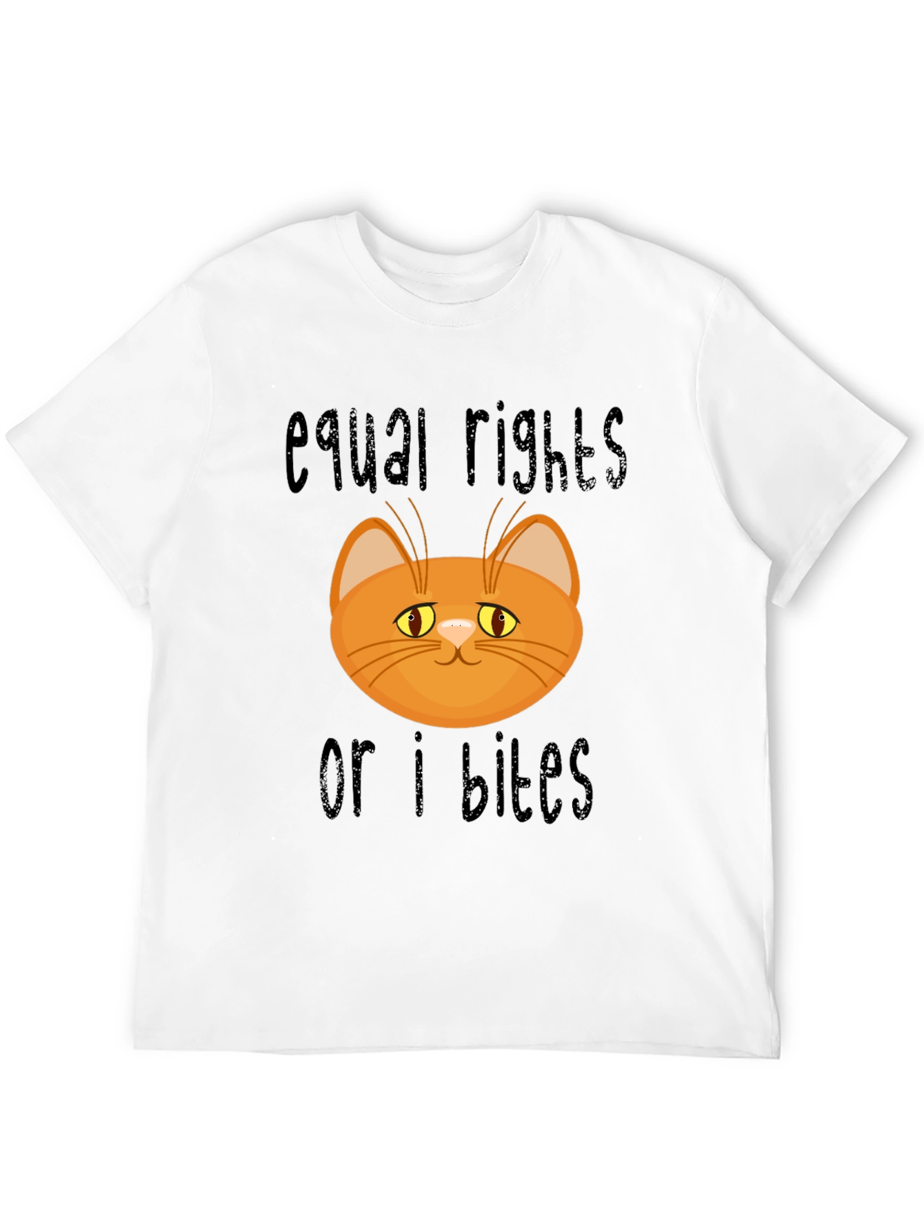 Equal Rights or I Bites Cat T-Shirt