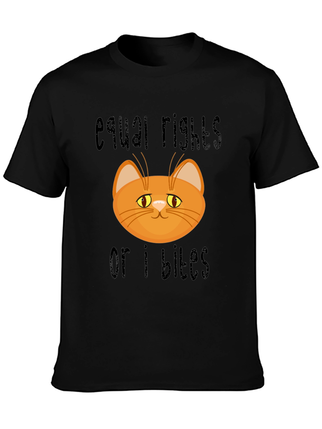 Equal Rights or I Bites Cat T-Shirt