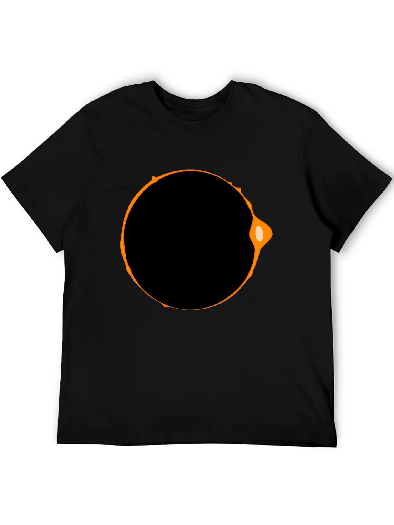 Eclipse Graphic Black T-Shirt