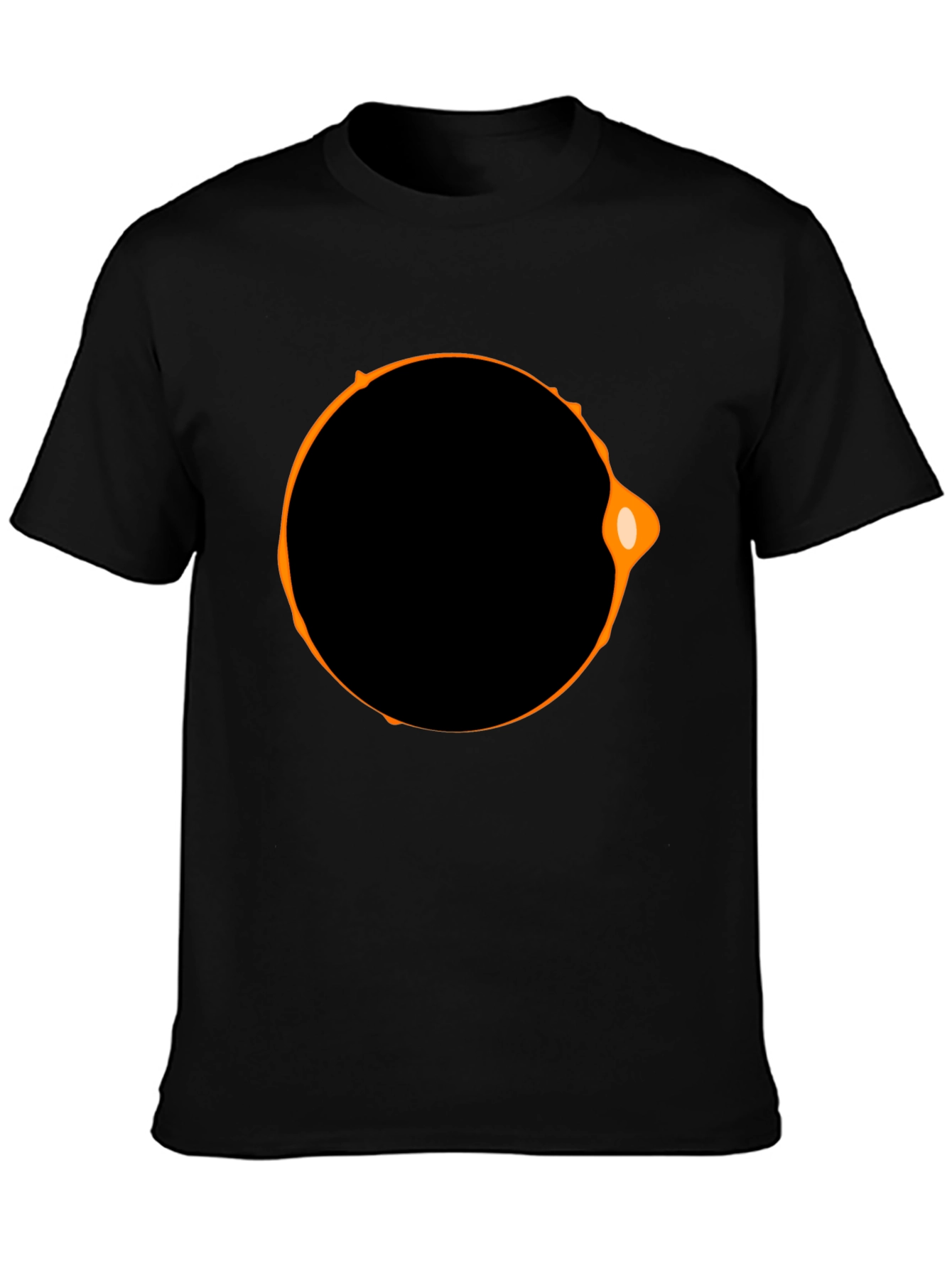 Eclipse Graphic Black T-Shirt