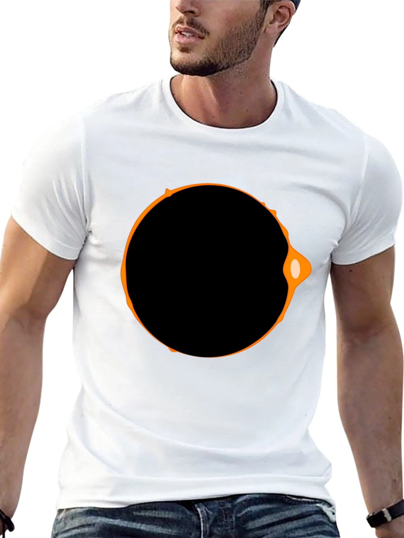 Eclipse Graphic Black T-Shirt