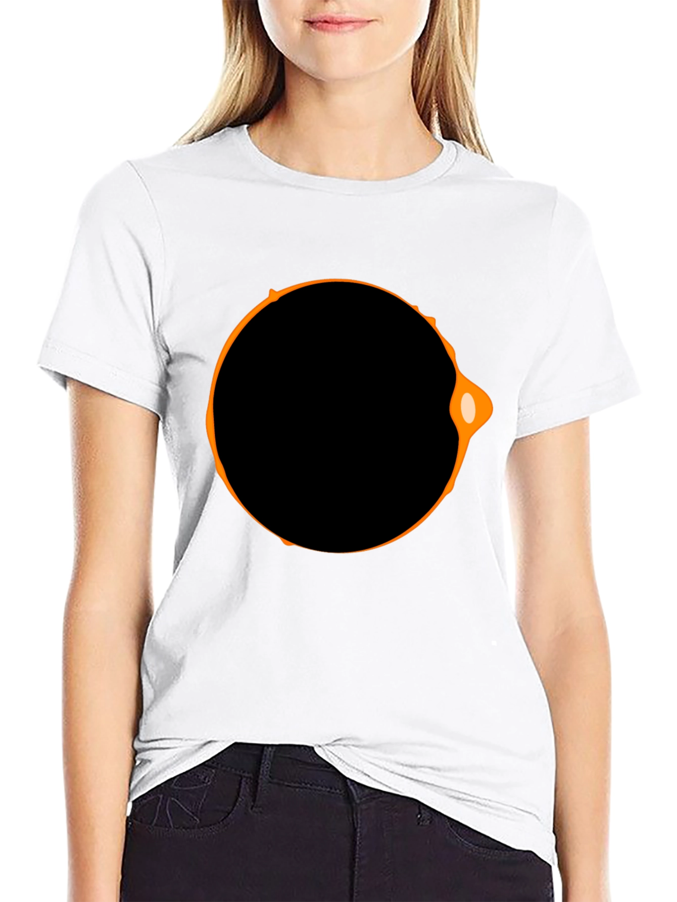 Eclipse Graphic Black T-Shirt