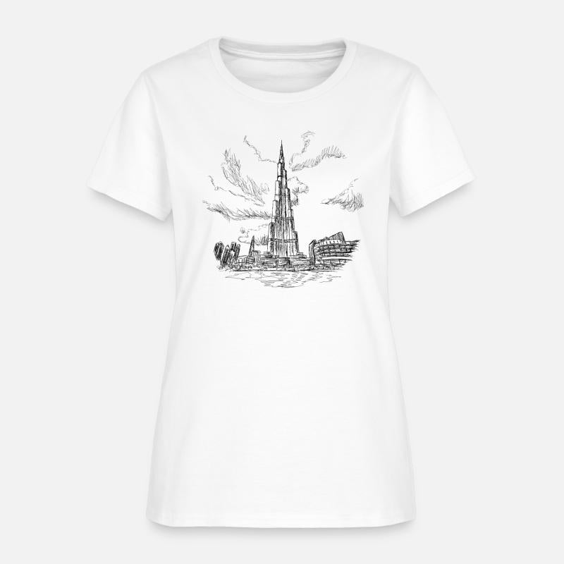 Dubai Travel Trip Burj Khalifa Souvenir Skyline