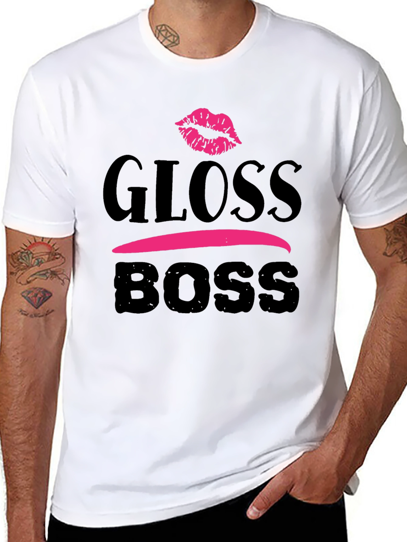Gloss Boss T-Shirt - Fun Graphic Tee
