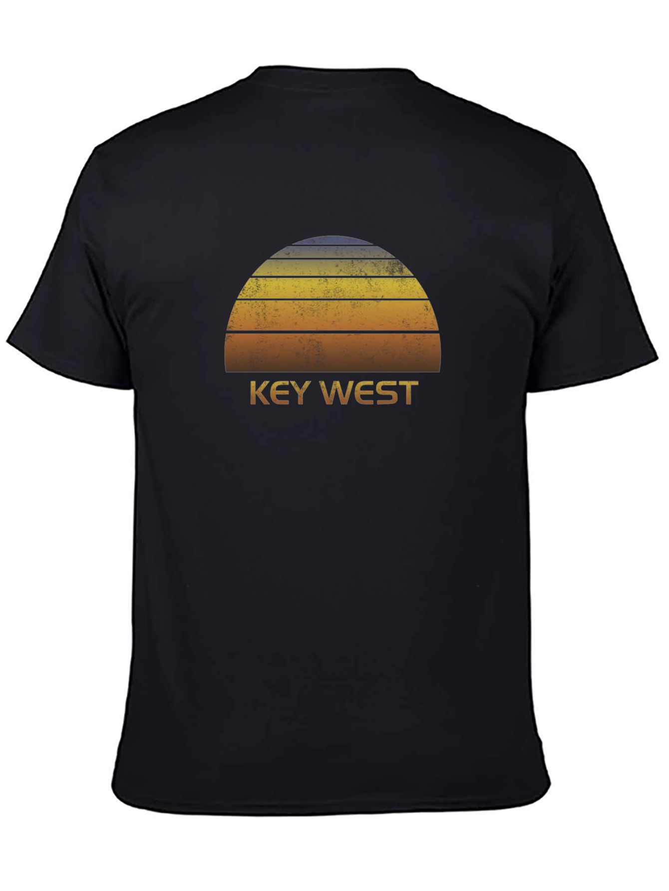 Key West Sunset Graphic Tee - Retro Style