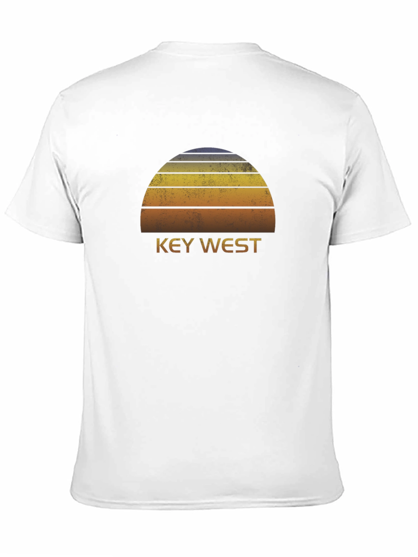 Key West Sunset Graphic Tee - Retro Style