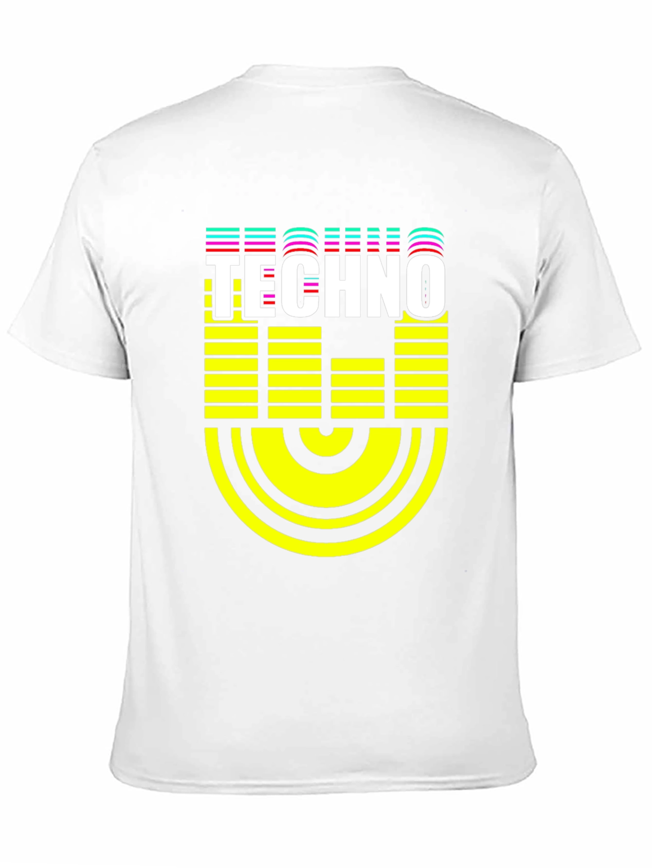 Techno Graphic Black T-Shirt - Electronic Music Tee