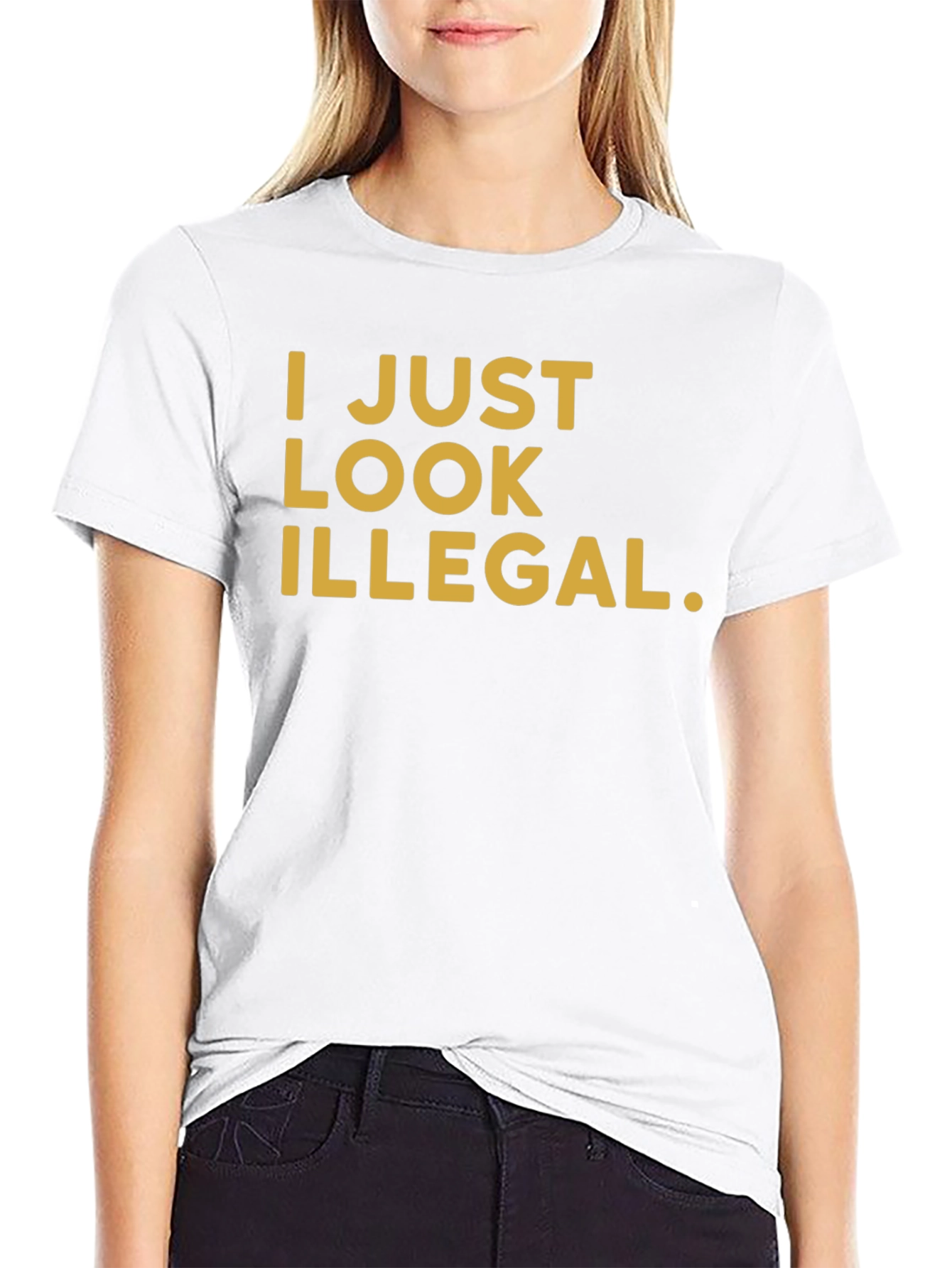 I Just Look Illegal Graphic Tee