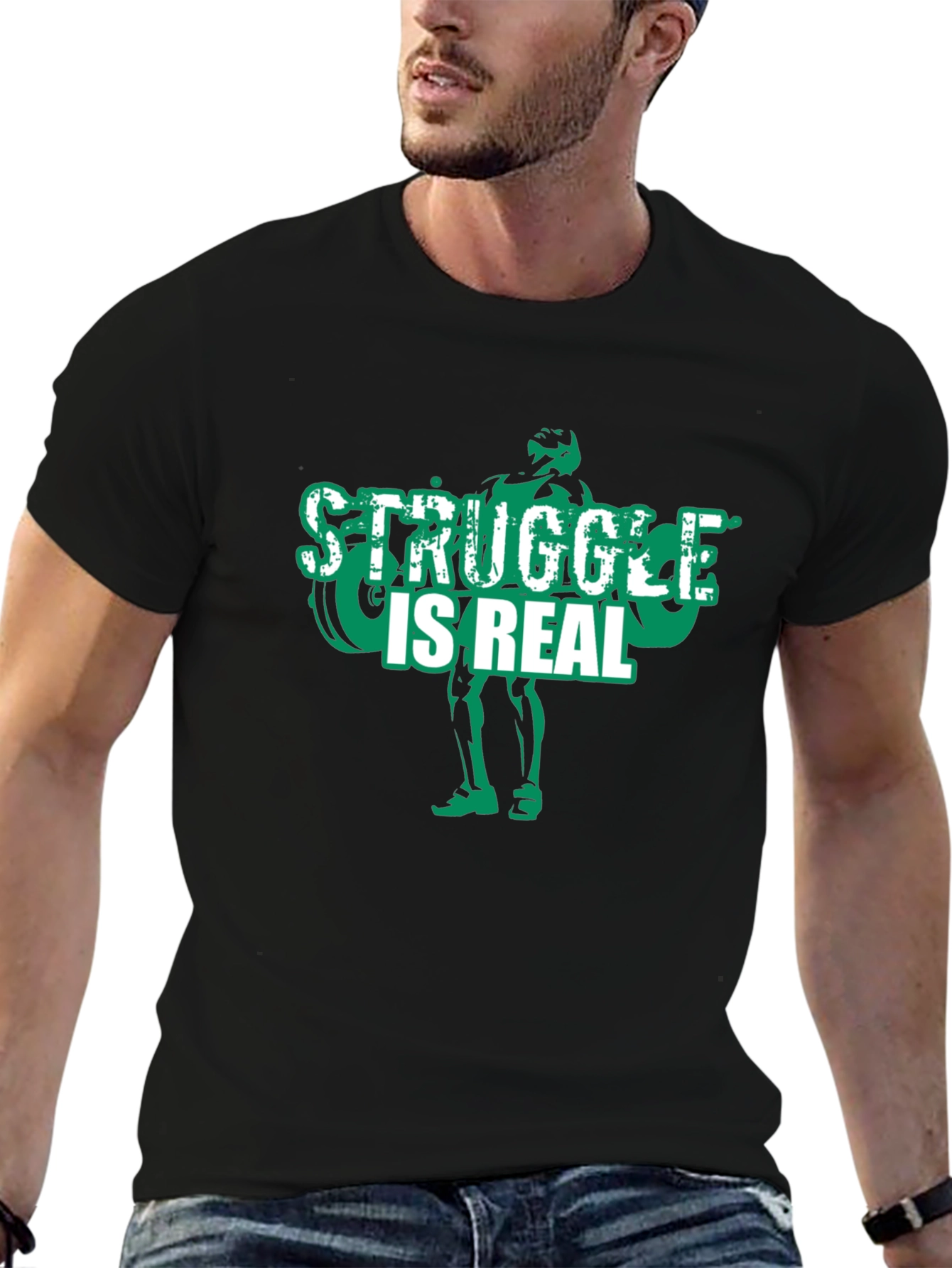 Struggle is Real Gym T-Shirt