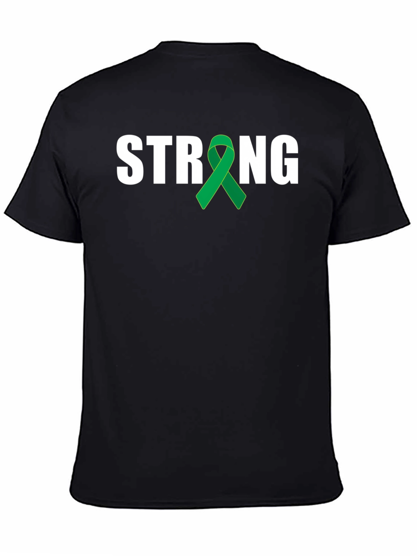 Strong Awareness Ribbon Tee - Black
