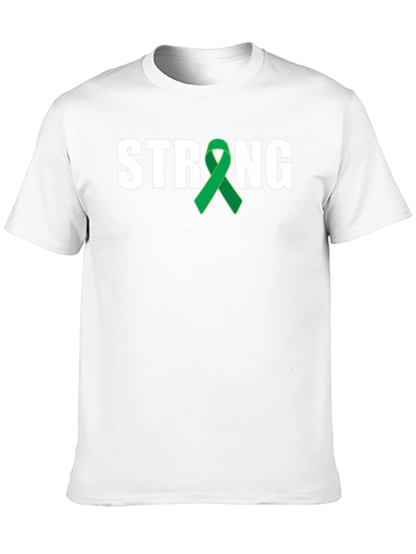 Strong Awareness Ribbon Tee - Black