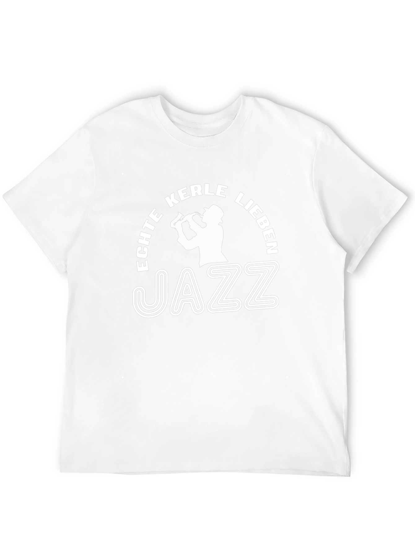Echte Kerle Lieben Jazz T-Shirt