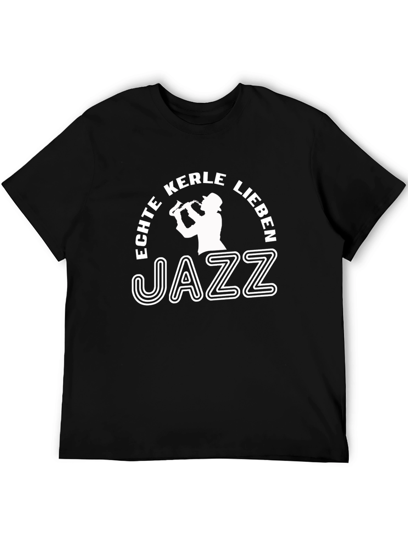 Echte Kerle Lieben Jazz T-Shirt
