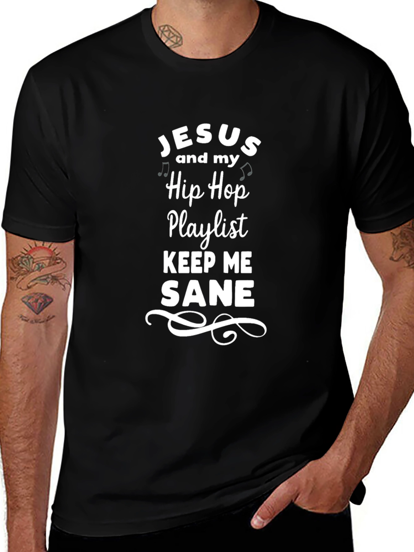 Jesus and Hip Hop Playlist T-Shirt