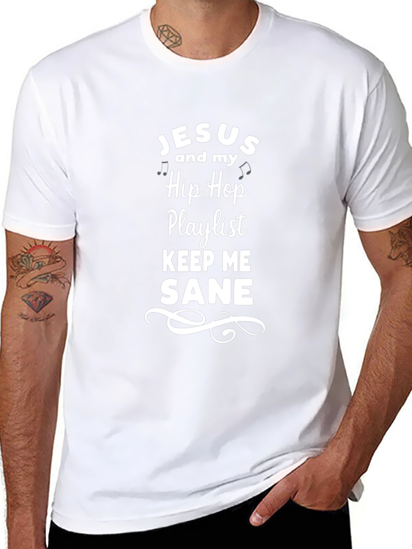 Jesus and Hip Hop Playlist T-Shirt