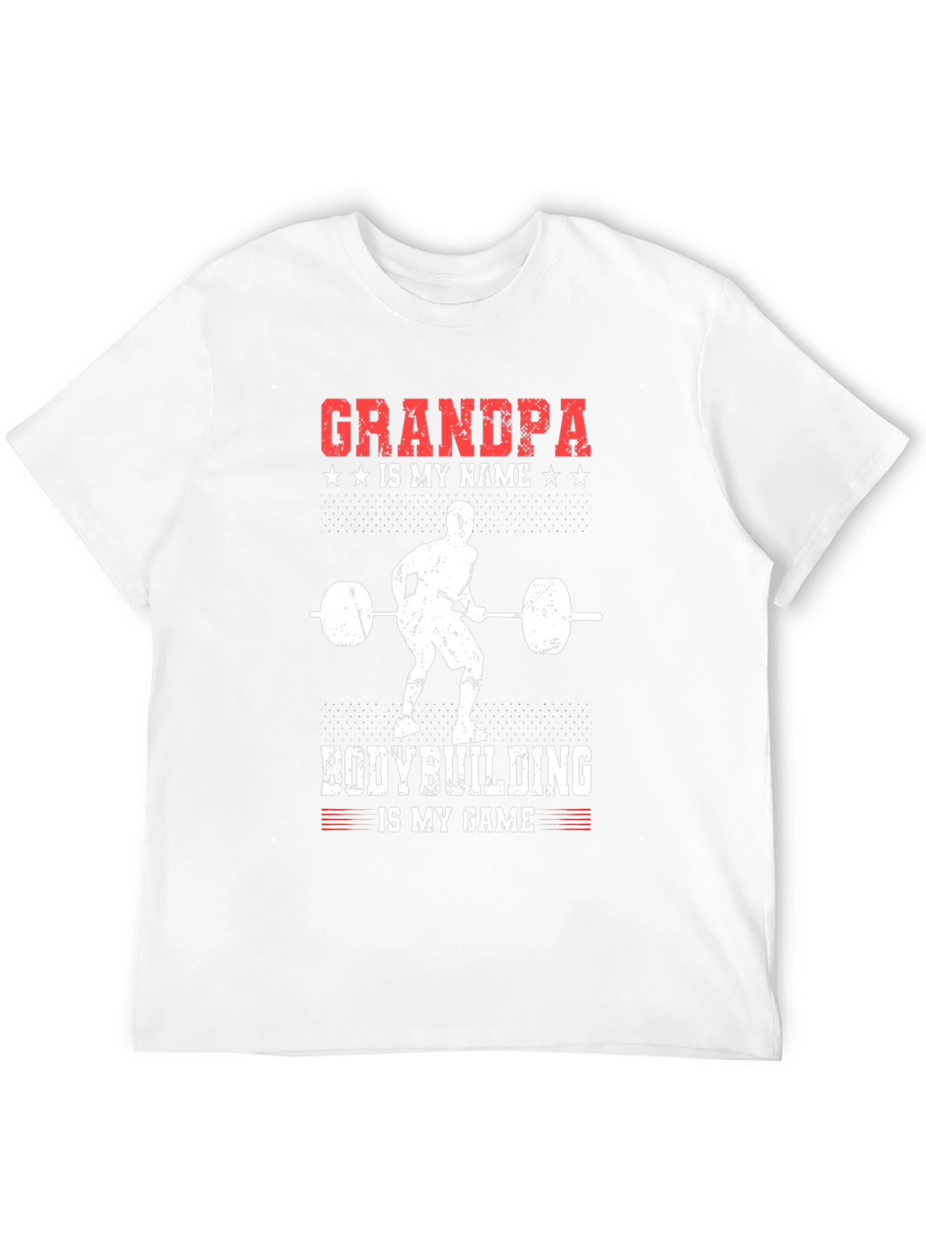 Grandpa Bodybuilding T-Shirt - Weightlifting Gym Tee