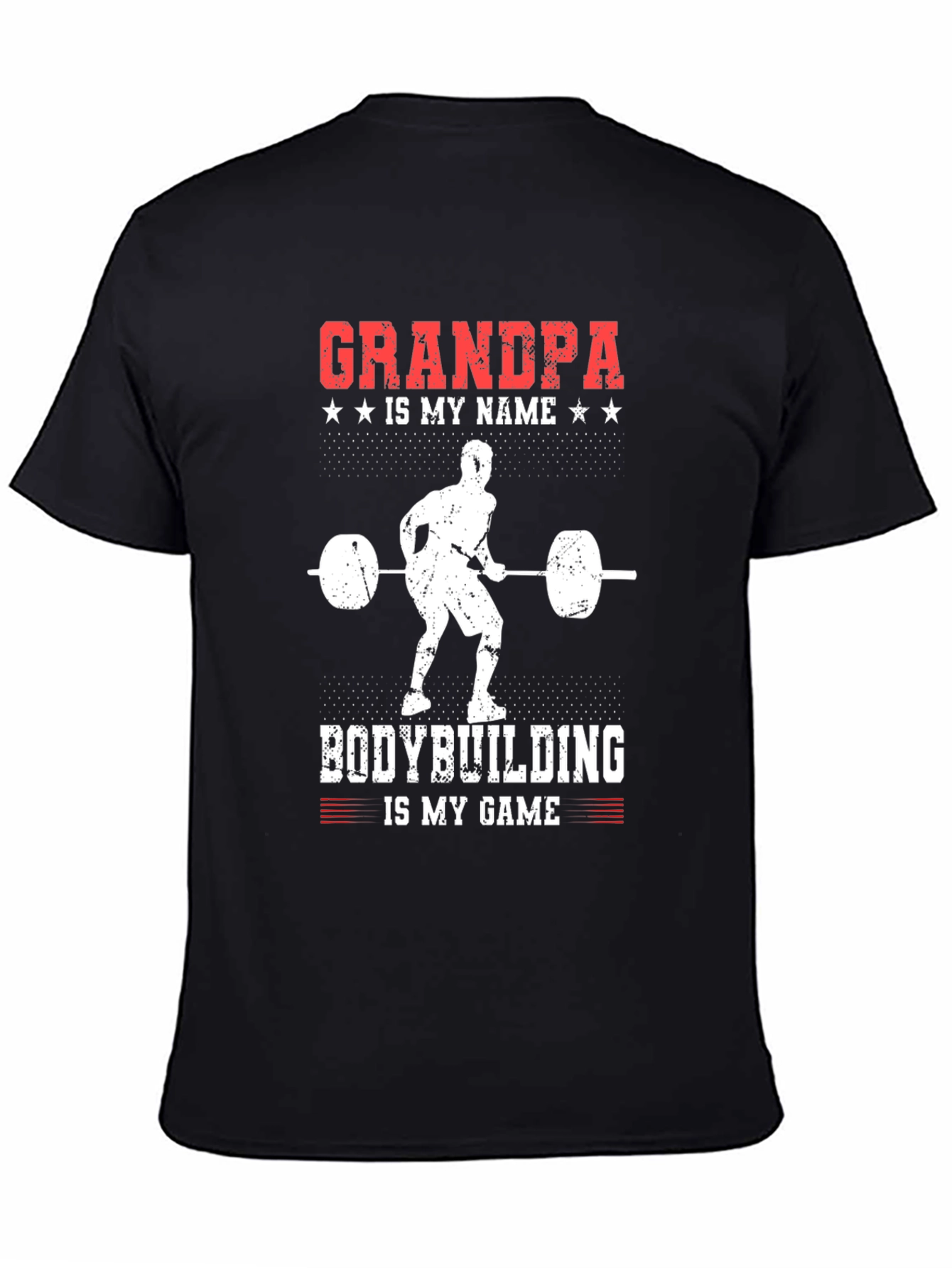 Grandpa Bodybuilding T-Shirt - Weightlifting Gym Tee