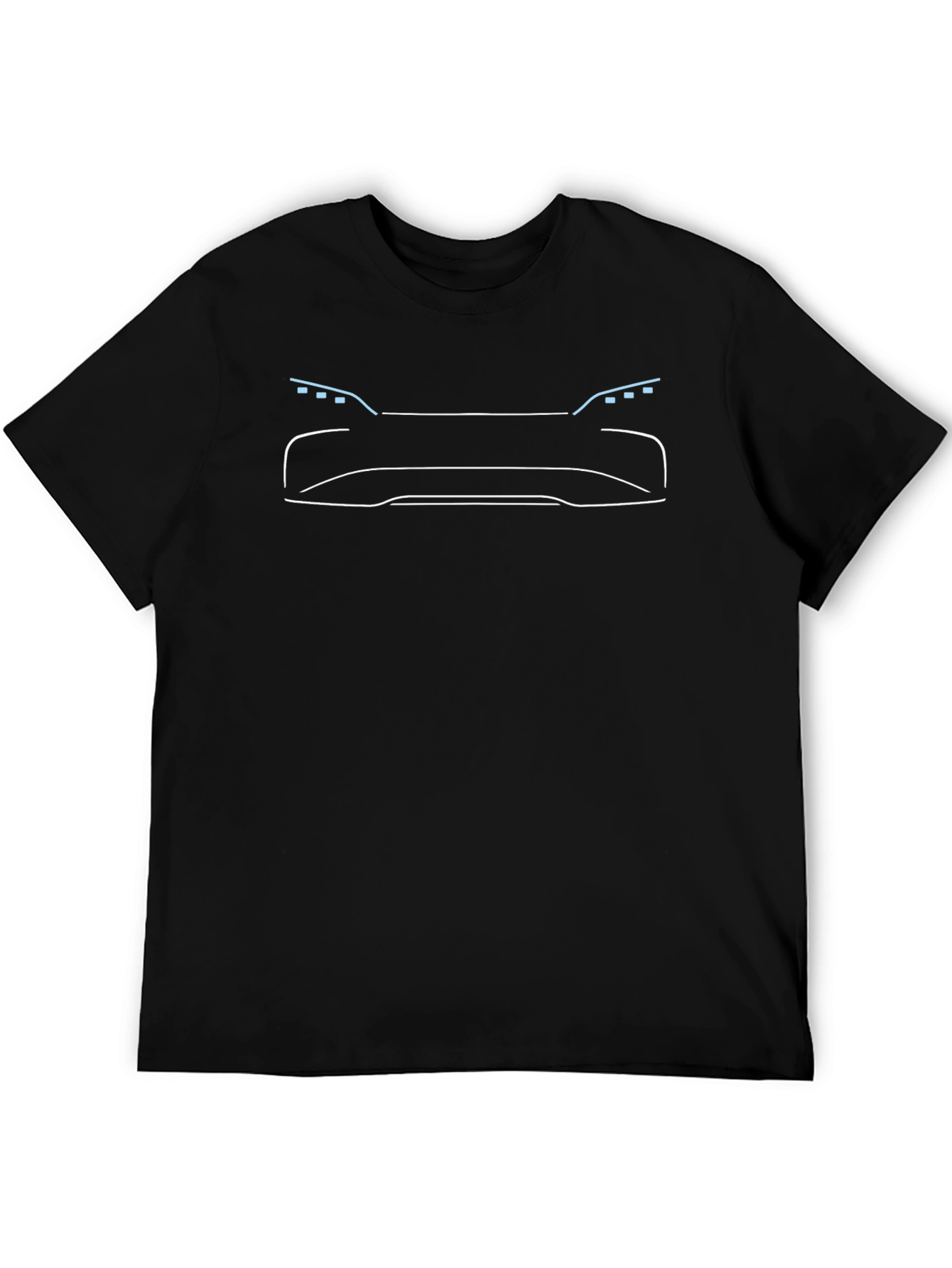 Minimalist Car Outline T-Shirt