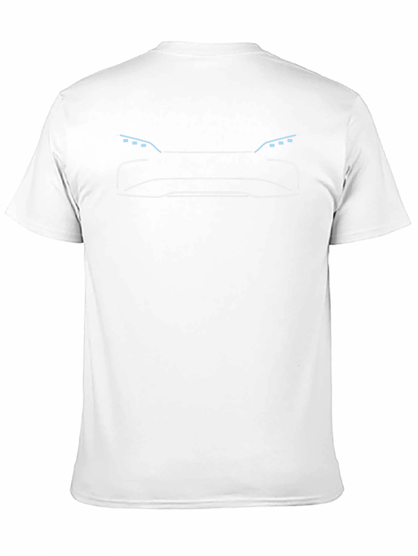 Minimalist Car Outline T-Shirt