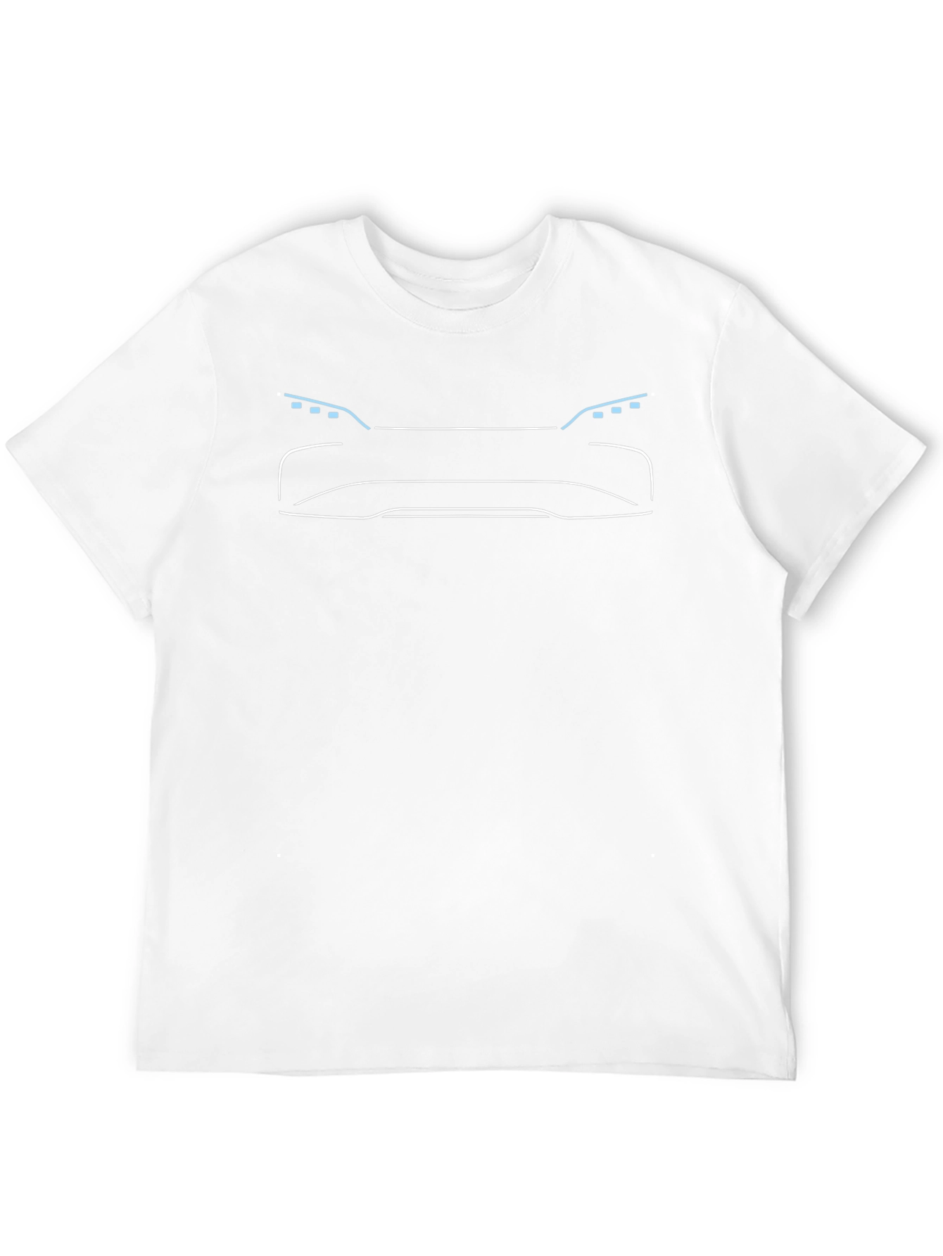 Minimalist Car Outline T-Shirt