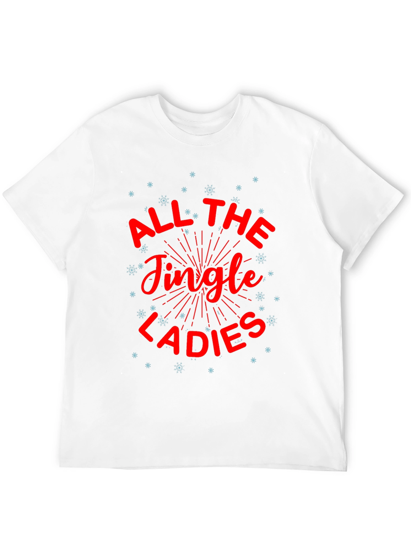 Jingle Ladies Graphic Tee - Holiday Cheer