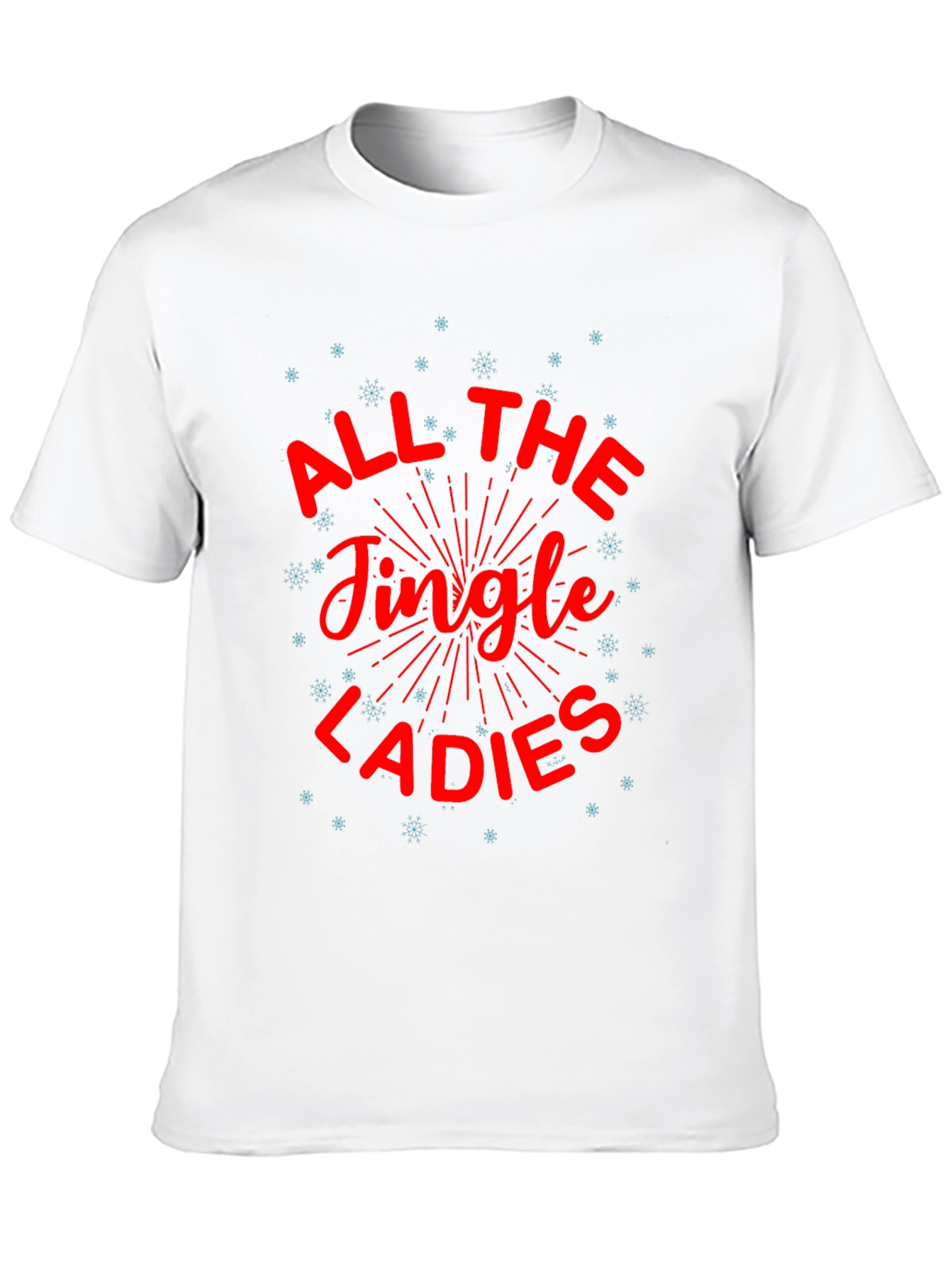 Jingle Ladies Graphic Tee - Holiday Cheer
