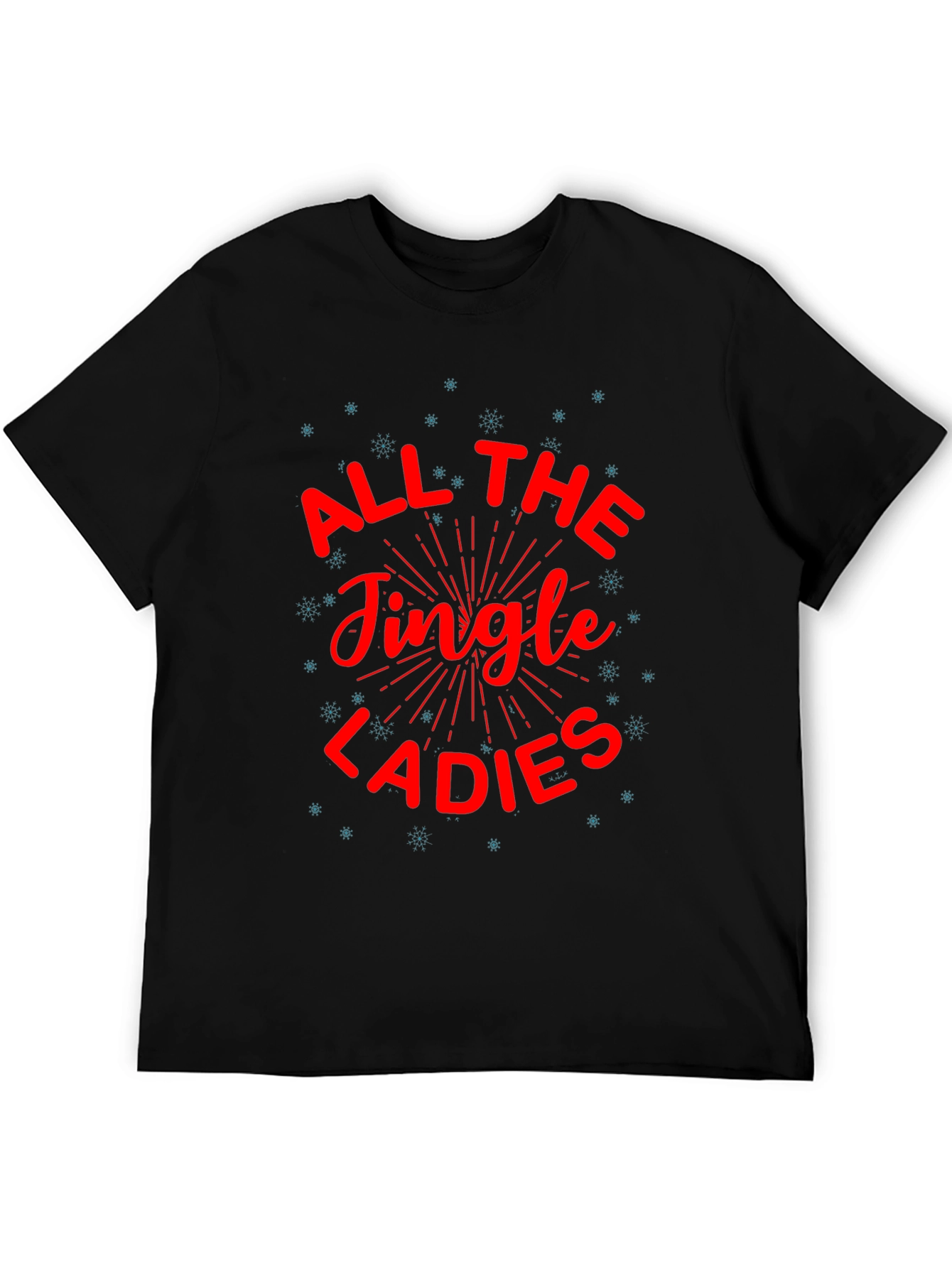Jingle Ladies Graphic Tee - Holiday Cheer