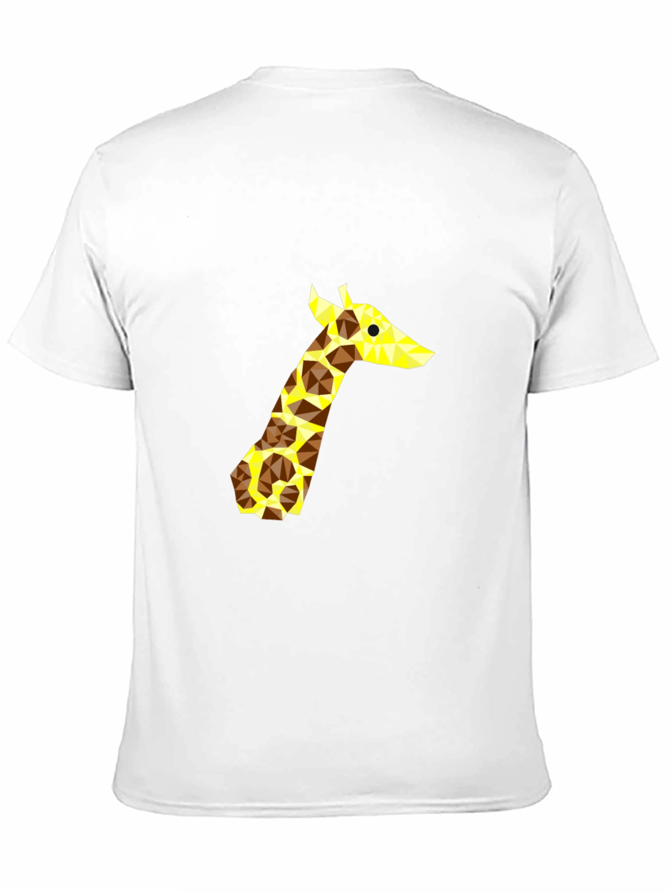 Geometric Giraffe Graphic Tee