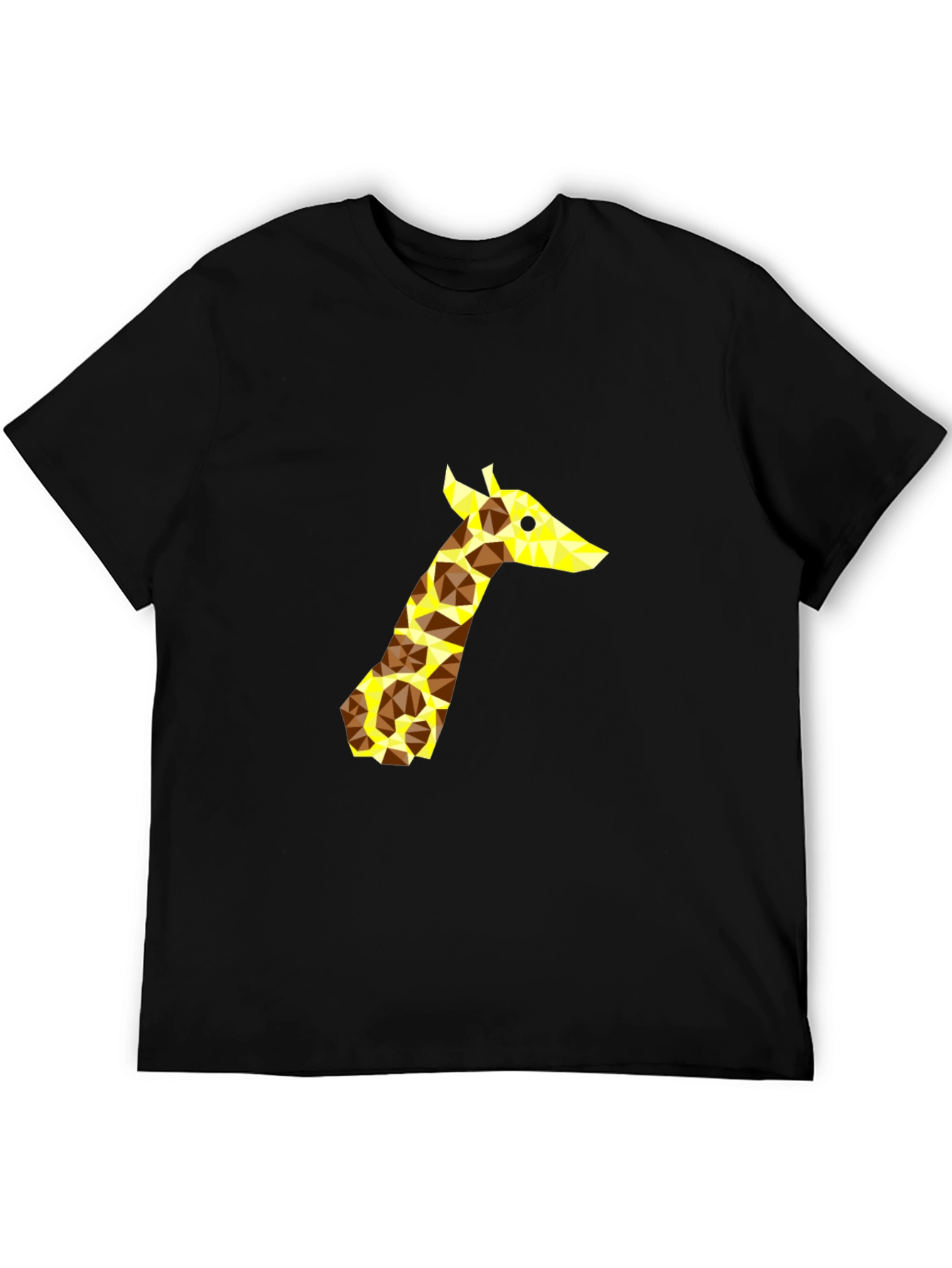 Geometric Giraffe Graphic Tee