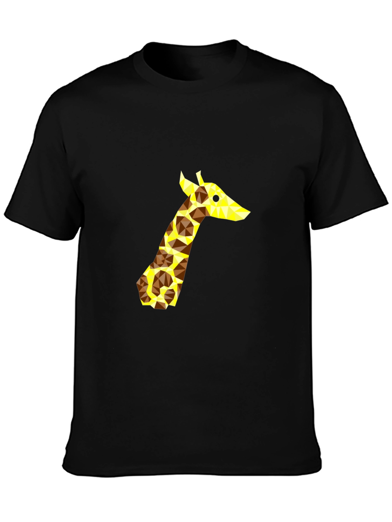 Geometric Giraffe Graphic Tee