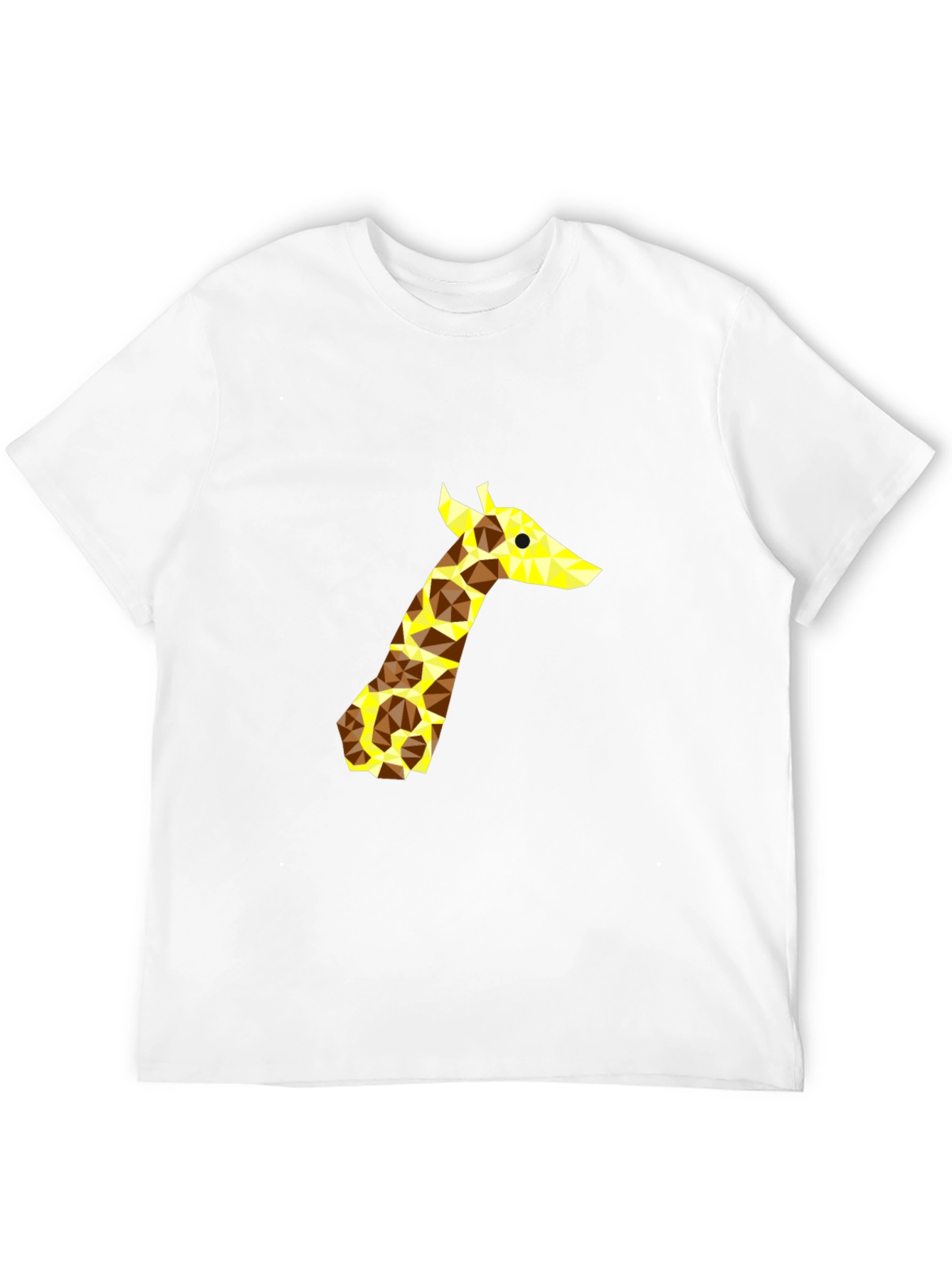 Geometric Giraffe Graphic Tee